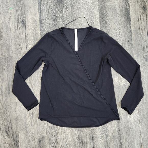 Lululemon long sleeve multi crossover yoga top - Picture 2 of 5
